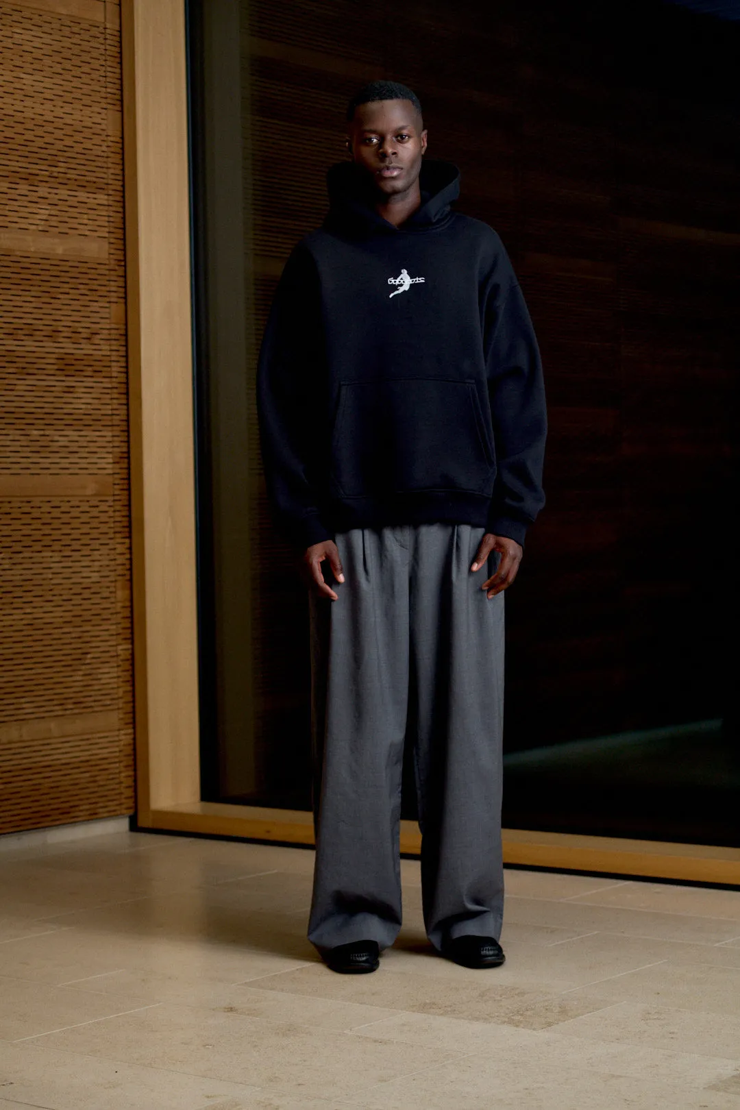 WORLD HOODY BLACK sold by Goodbois product image thumbnail 2