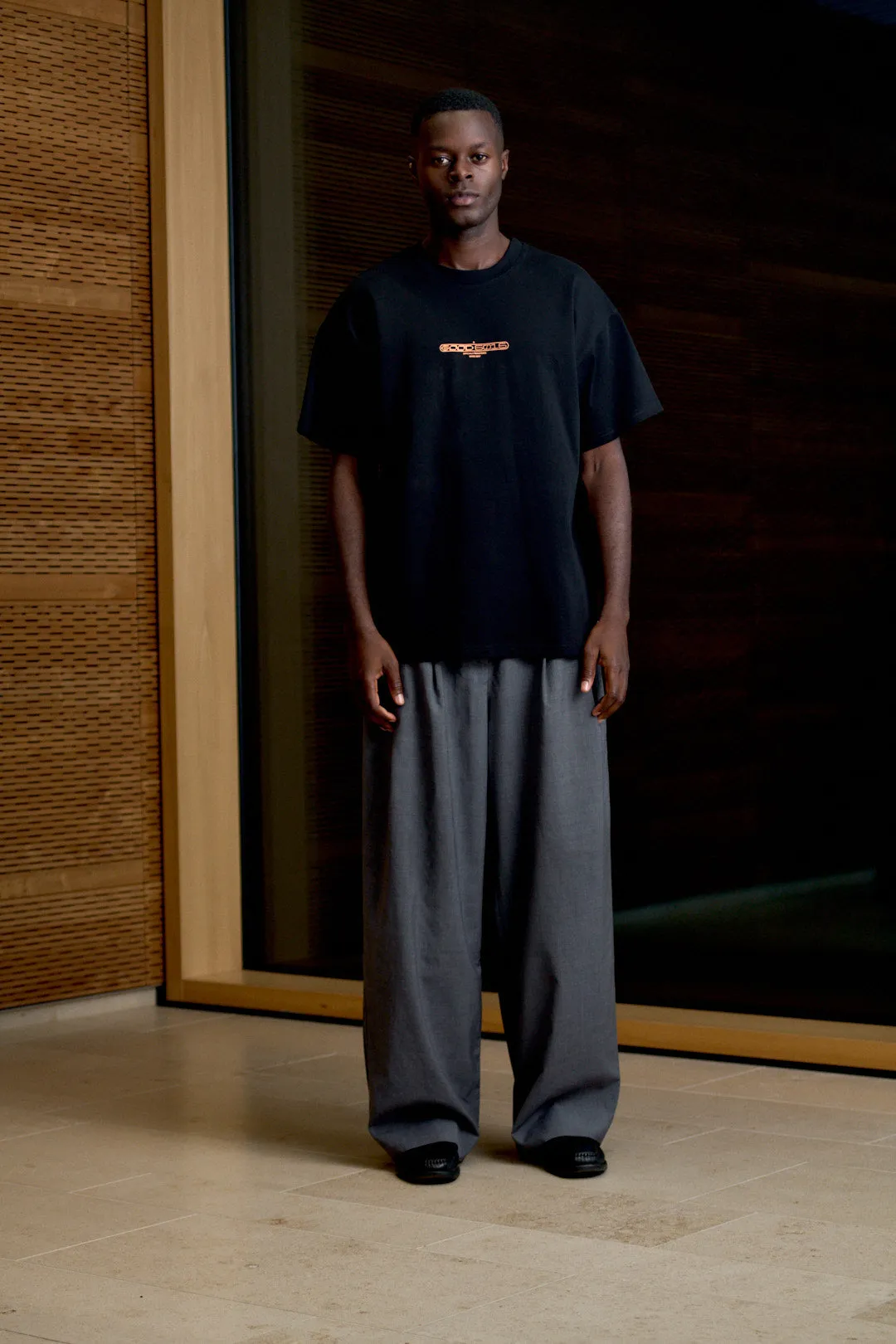 CRISIS T-SHIRT BLACK sold by Goodbois product image thumbnail 2