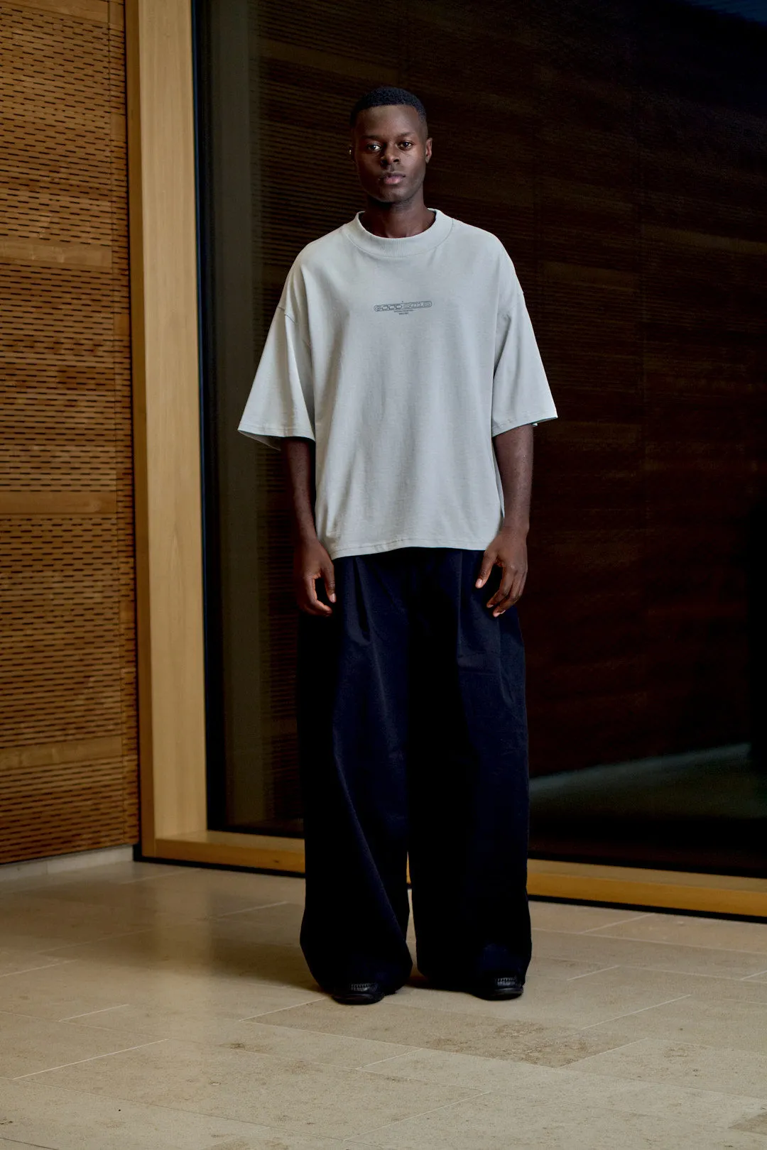 CRISIS OVERSIZE T-SHIRT GREY sold by Goodbois product image thumbnail 2