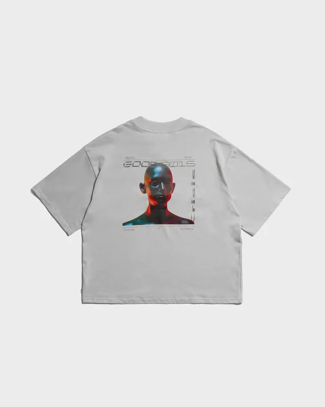 CRISIS OVERSIZE T-SHIRT GREY made by Goodbois