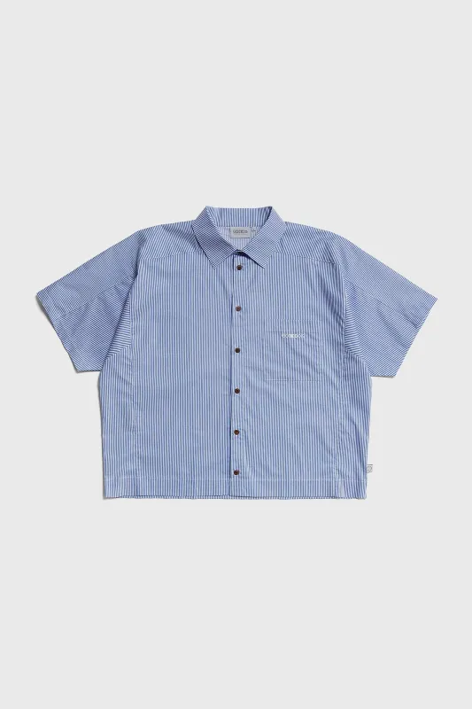 WALLSTREET BUTTON SHIRT LIGHT BLUE made by Goodbois