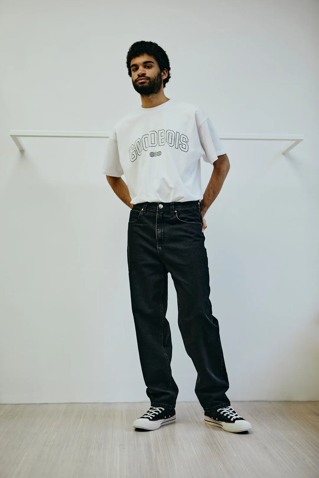 ALUMNI T-SHIRT WHITE sold by Goodbois product image thumbnail 4