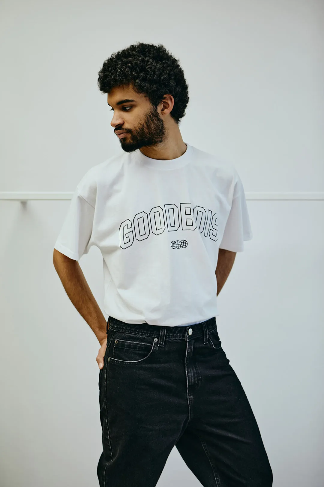 ALUMNI T-SHIRT WHITE sold by Goodbois product image thumbnail 3