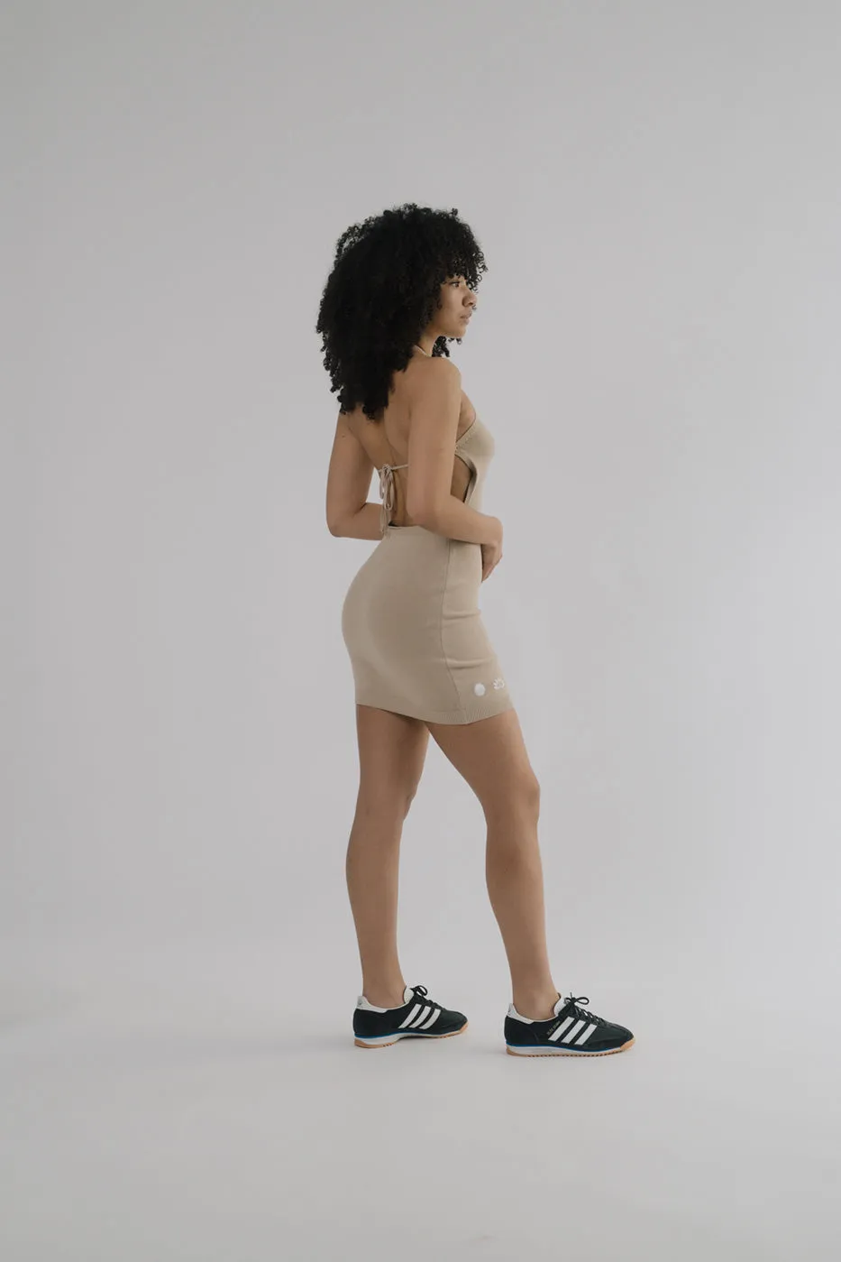 LOTUS KNIT DRESS SND sold by Goodbois product image thumbnail 3