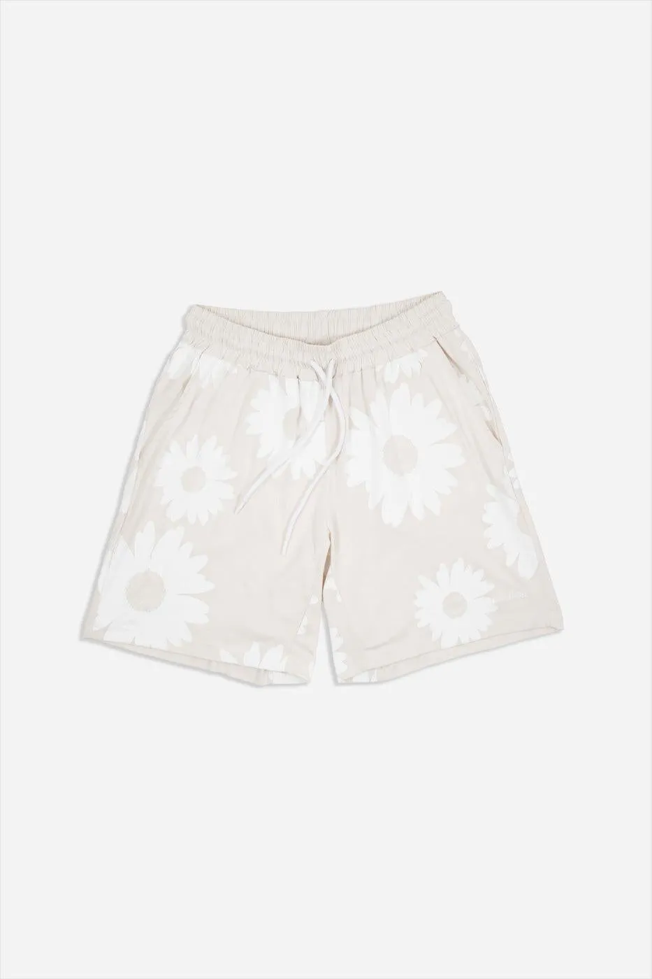 EDEN BEACHSHORTS WHT sold by Goodbois