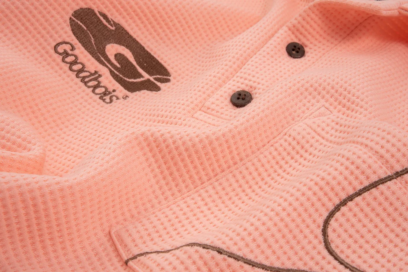 G-STONE PIQUE SHIRT CORAL sold by Goodbois product image thumbnail 3