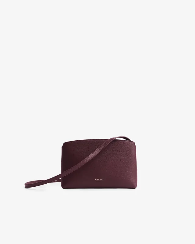 Sophia Crossbody Leather made by Mina Baie