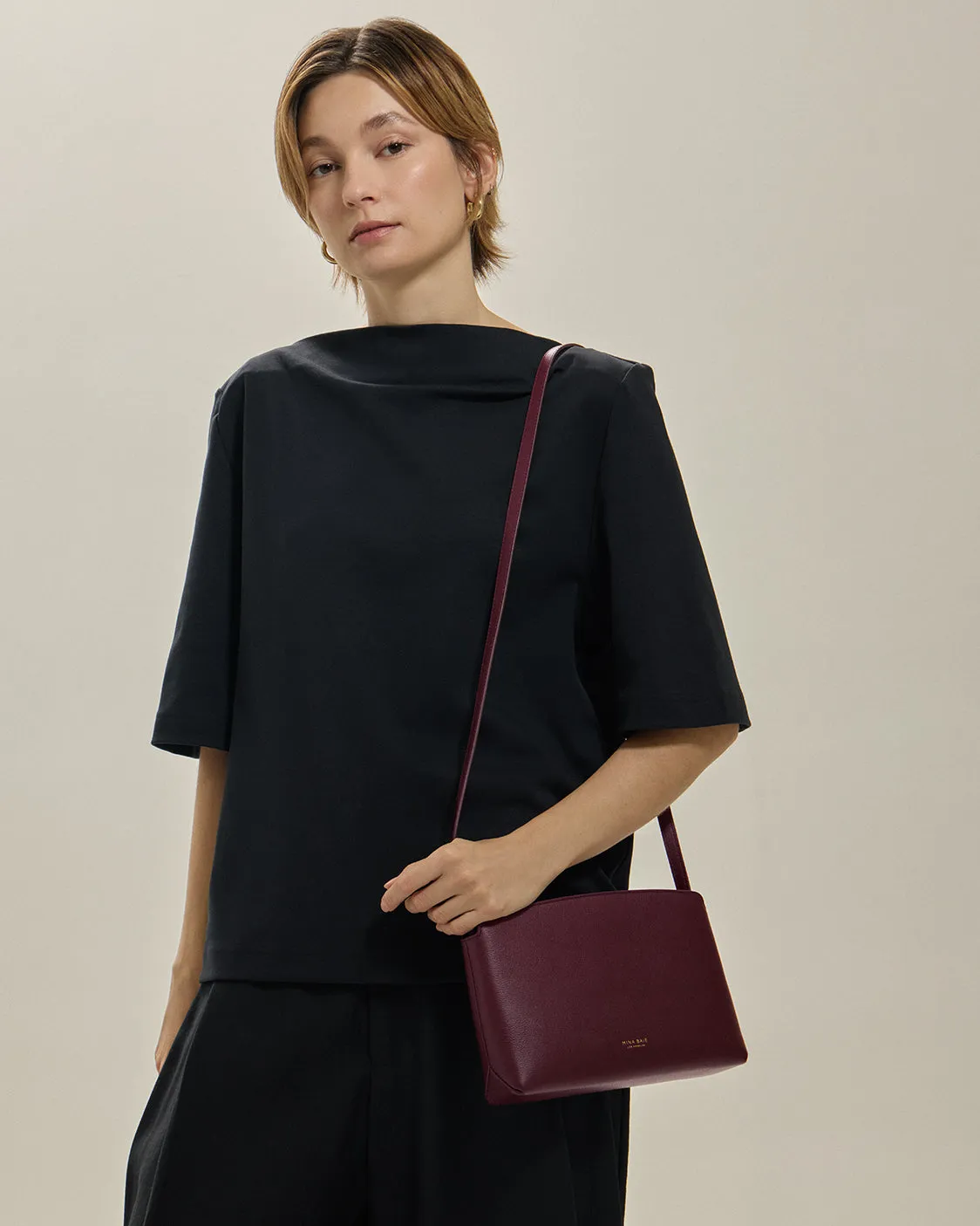 Sophia Crossbody Leather sold by Mina Baie product image thumbnail 3