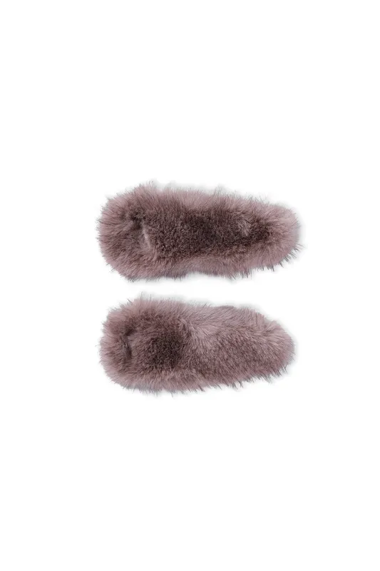 Faux Mink Hair Clips-2 Piece Set sold by Prank Project
