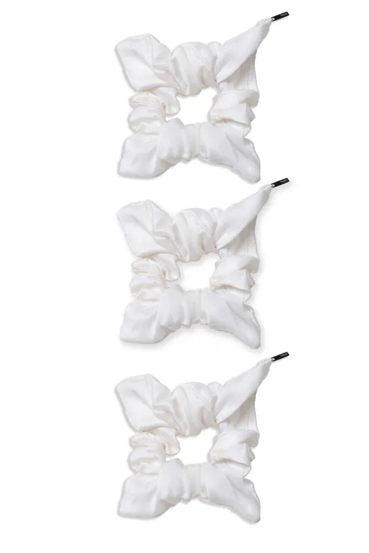 Silk Square Mini Scrunchie 3-Piece Set sold by Prank Project