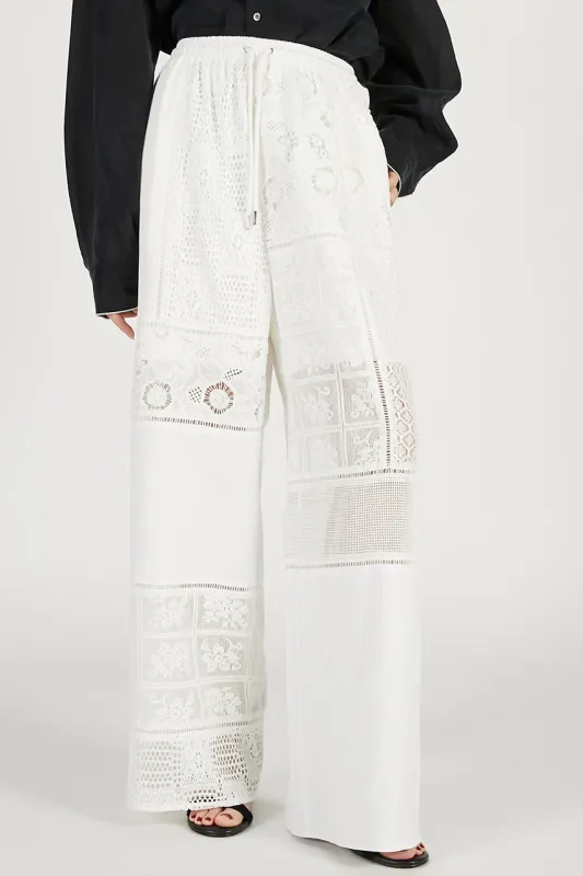 Panel Lace Pants - 2026 SPRING sold by Prank Project