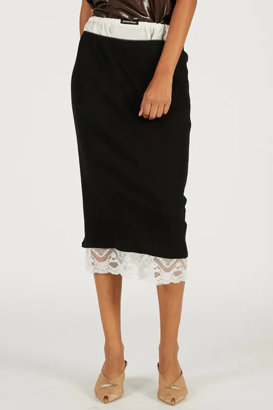 Layered Lace Skirt - 2026 SPRING sold by Prank Project