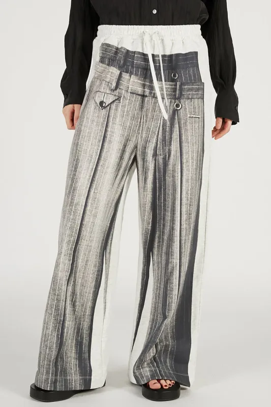 Slacks Print Sweatshirt sold by Prank Project