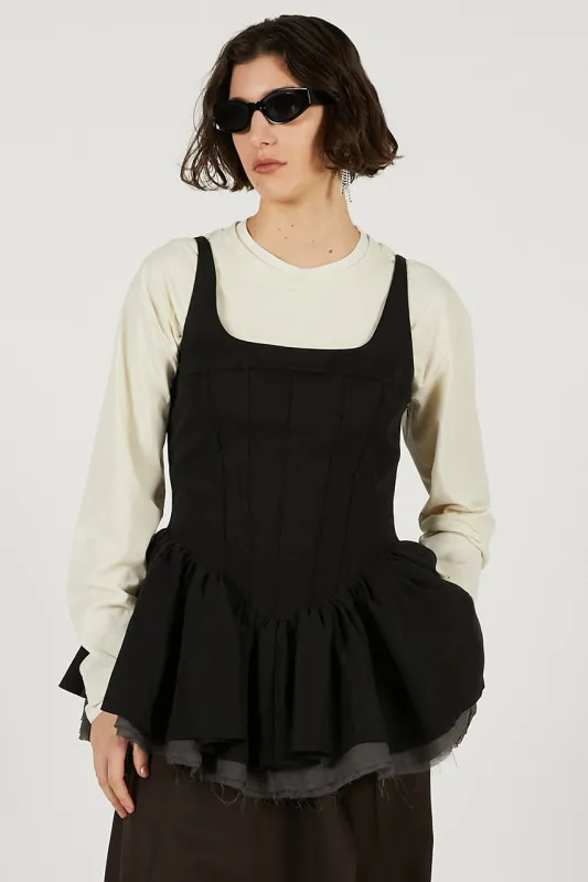 Rustic Peplum Tops sold by Prank Project