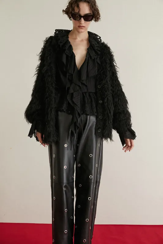 Shaggy Knit Cardigan - SALE sold by Prank Project