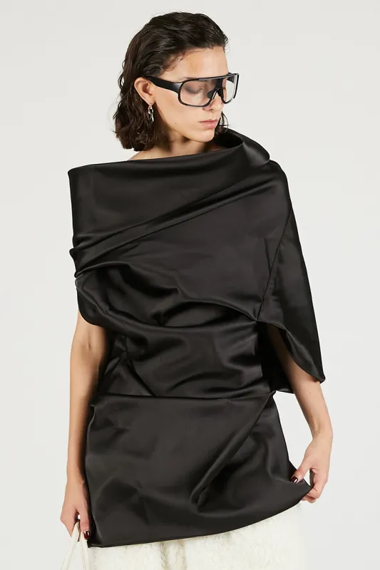 Moulded Top Black Sateen - SALE sold by Prank Project