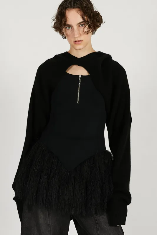 Shaggy Hem Peplum Tank - SALE sold by Prank Project