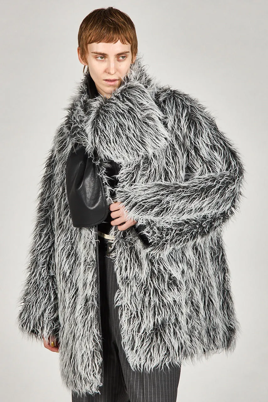 Reversible Fur Coat sold by Prank Project