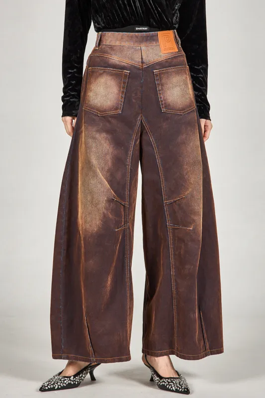 Flocky Denim Pants sold by Prank Project