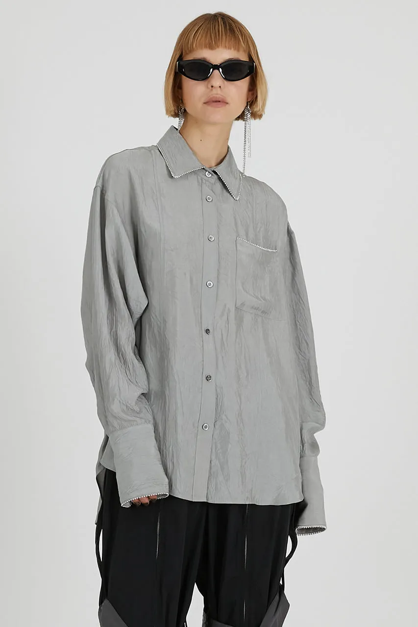 Ball Chain Trim Shirt - SALE sold by Prank Project product image thumbnail 2