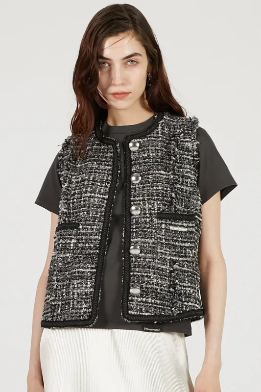 Tweed Vest - SALE sold by Prank Project