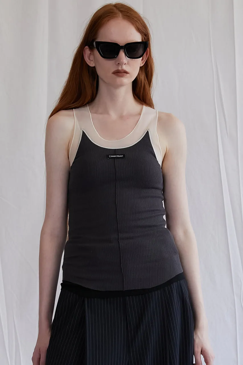 Silk Teleco Tank Top sold by Prank Project product image thumbnail 2