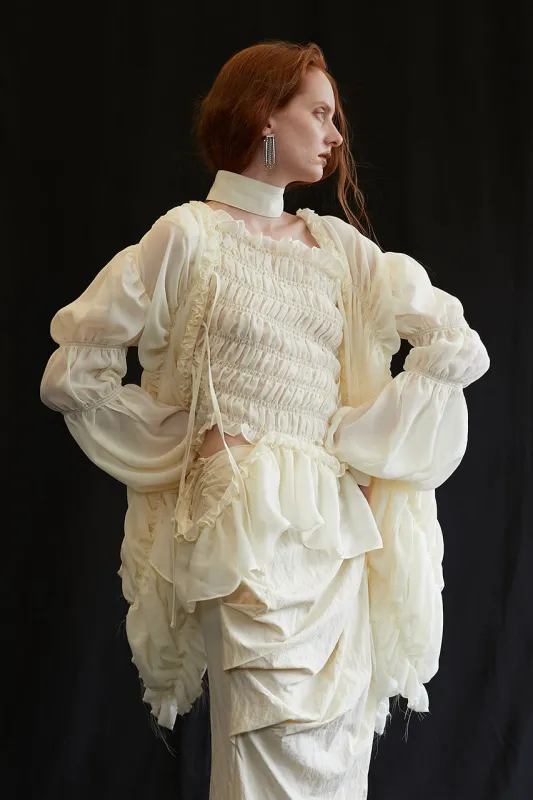 Puff Sleeve Blouse - SALE sold by Prank Project