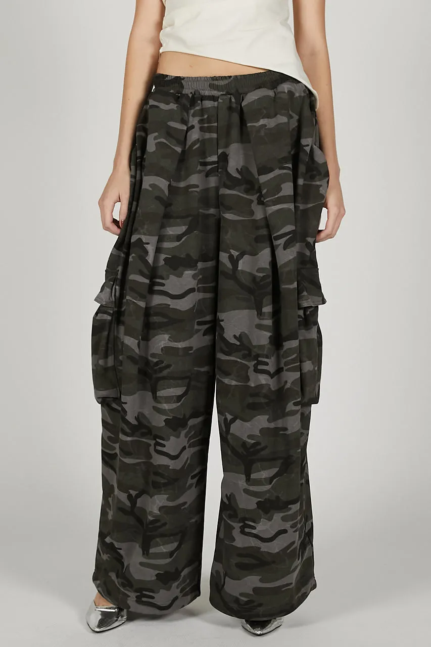 Camo Sweat Cargo Pants - SALE sold by Prank Project