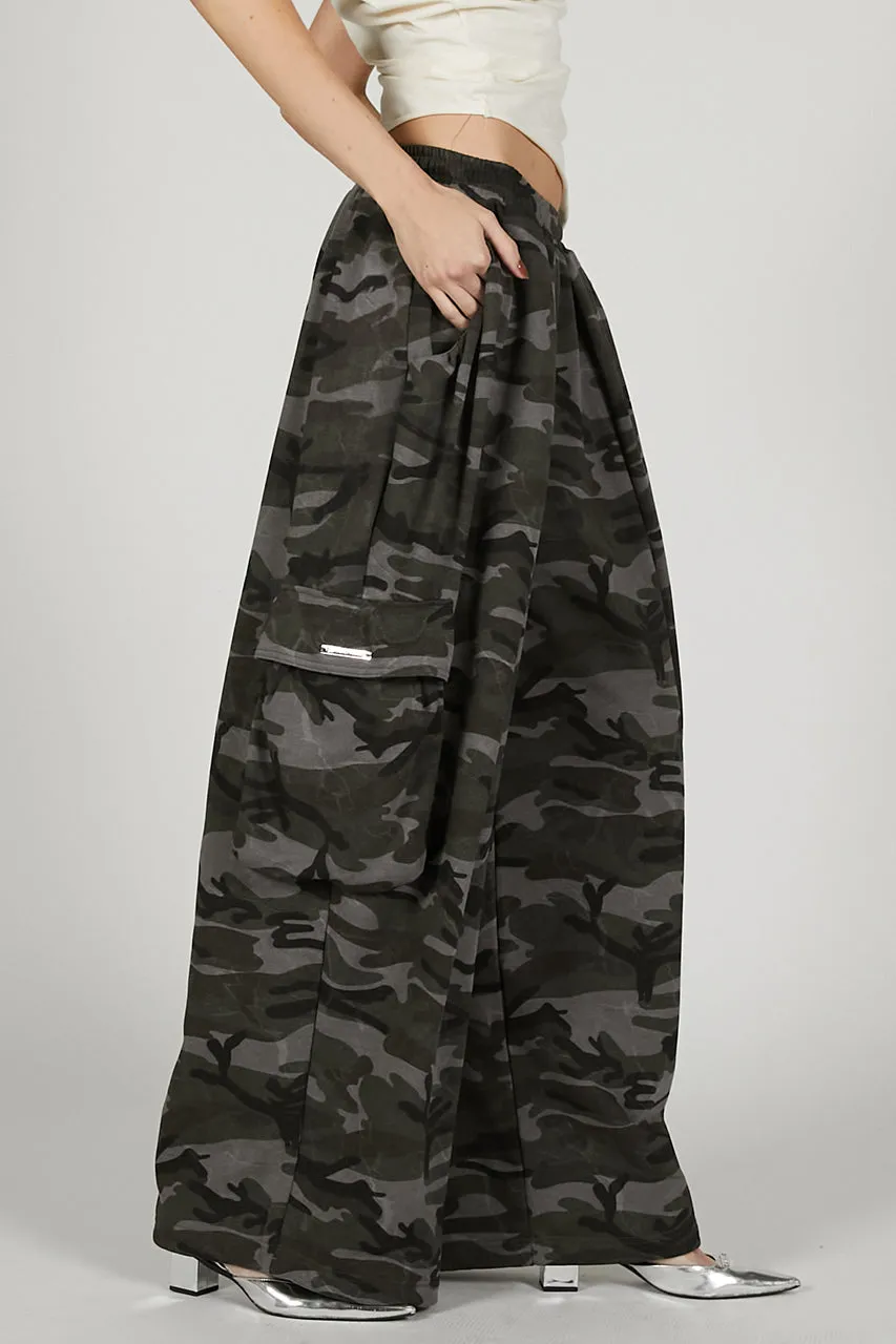 Camo Sweat Cargo Pants - SALE sold by Prank Project product image thumbnail 4