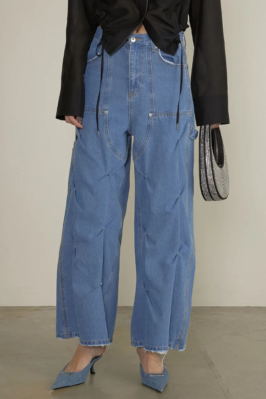 Studs Denim Pants sold by Prank Project product image thumbnail 2