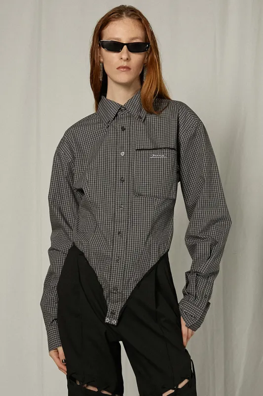 Multi Fabric Bodysuit - SALE sold by Prank Project