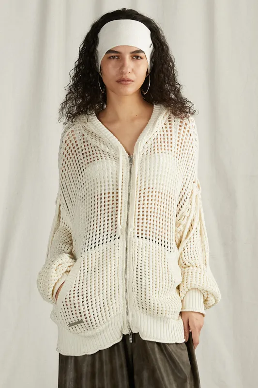 Mesh Knit Hoodie - SALE sold by Prank Project