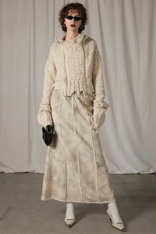 Outseam Sweatshirt Maxi Skirt - SALE sold by Prank Project