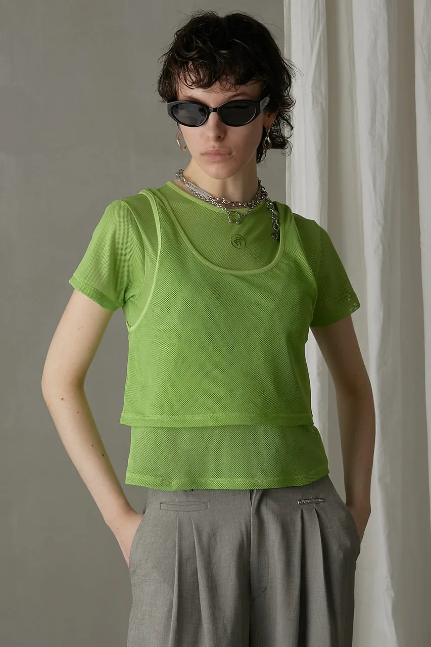 Layered Mesh Top sold by Prank Project product image thumbnail 3