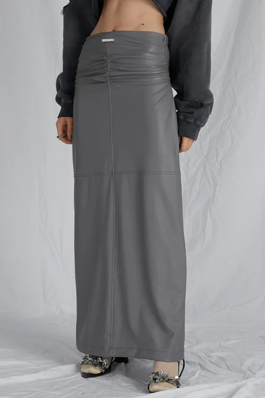 Synthetic Leather Maxi Skirt - SALE sold by Prank Project