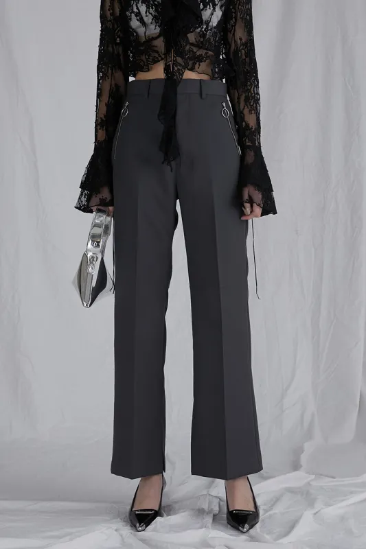 Zip Flared Pants - SALE sold by Prank Project