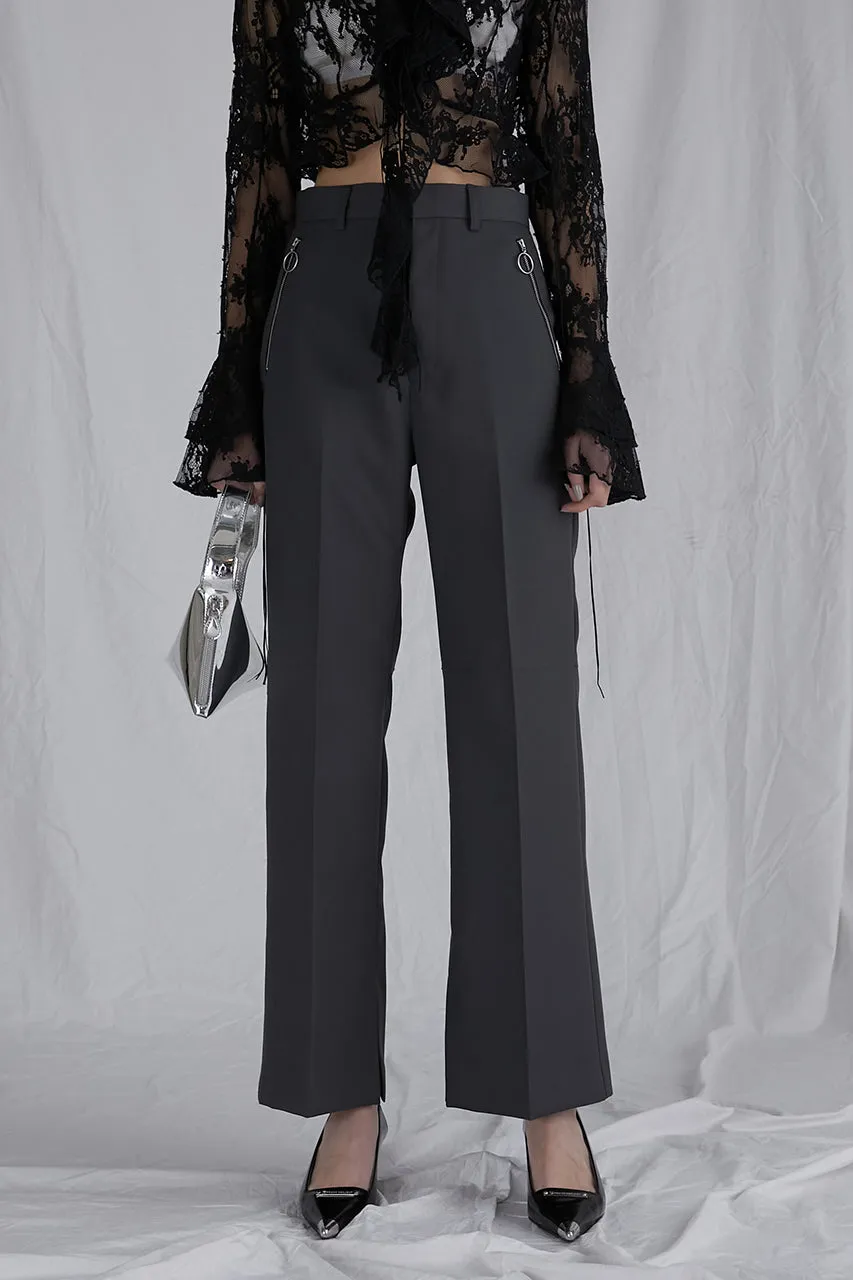 Zip Flared Pants - SALE sold by Prank Project