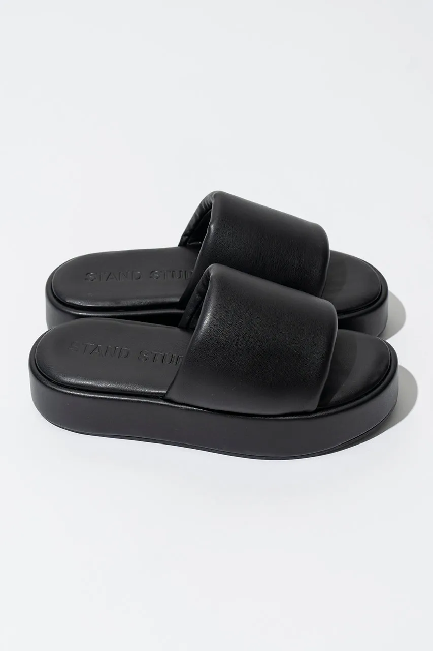 Phoebe Flatform Sandals : Faux Leather Stretch - SALE sold by Prank Project product image thumbnail 2