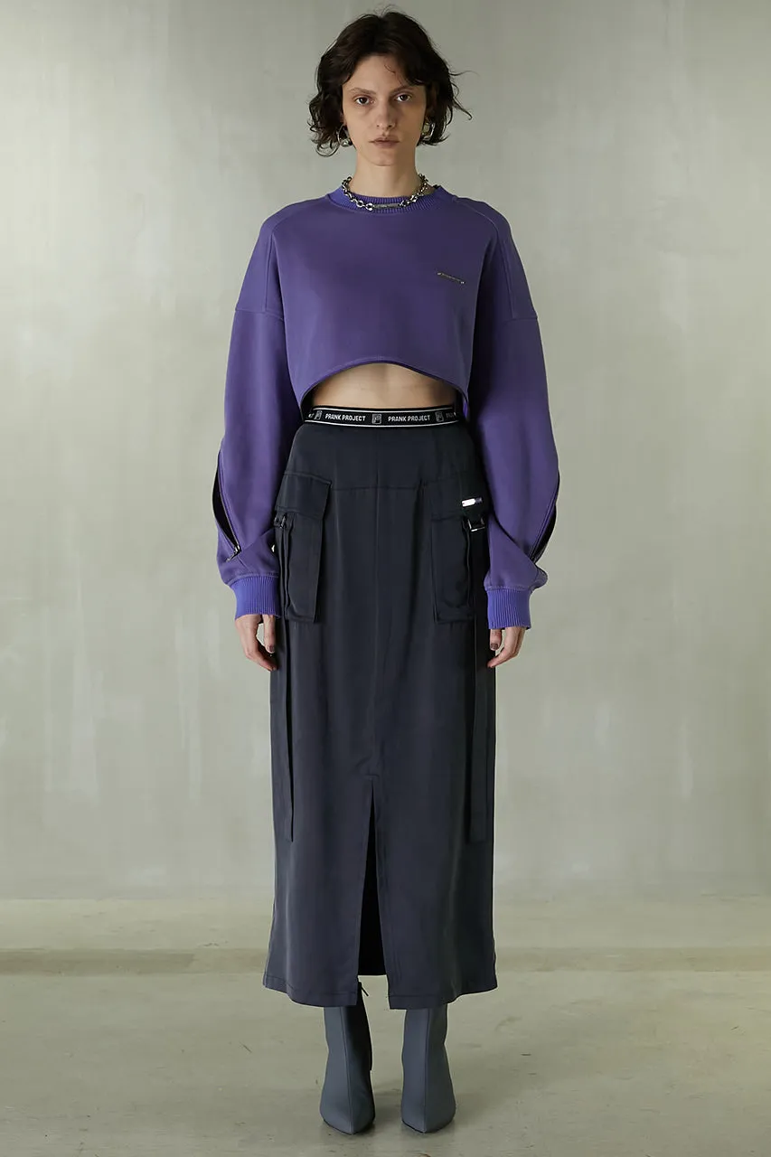 Satin Cargo Skirt - SALE sold by Prank Project product image thumbnail 4