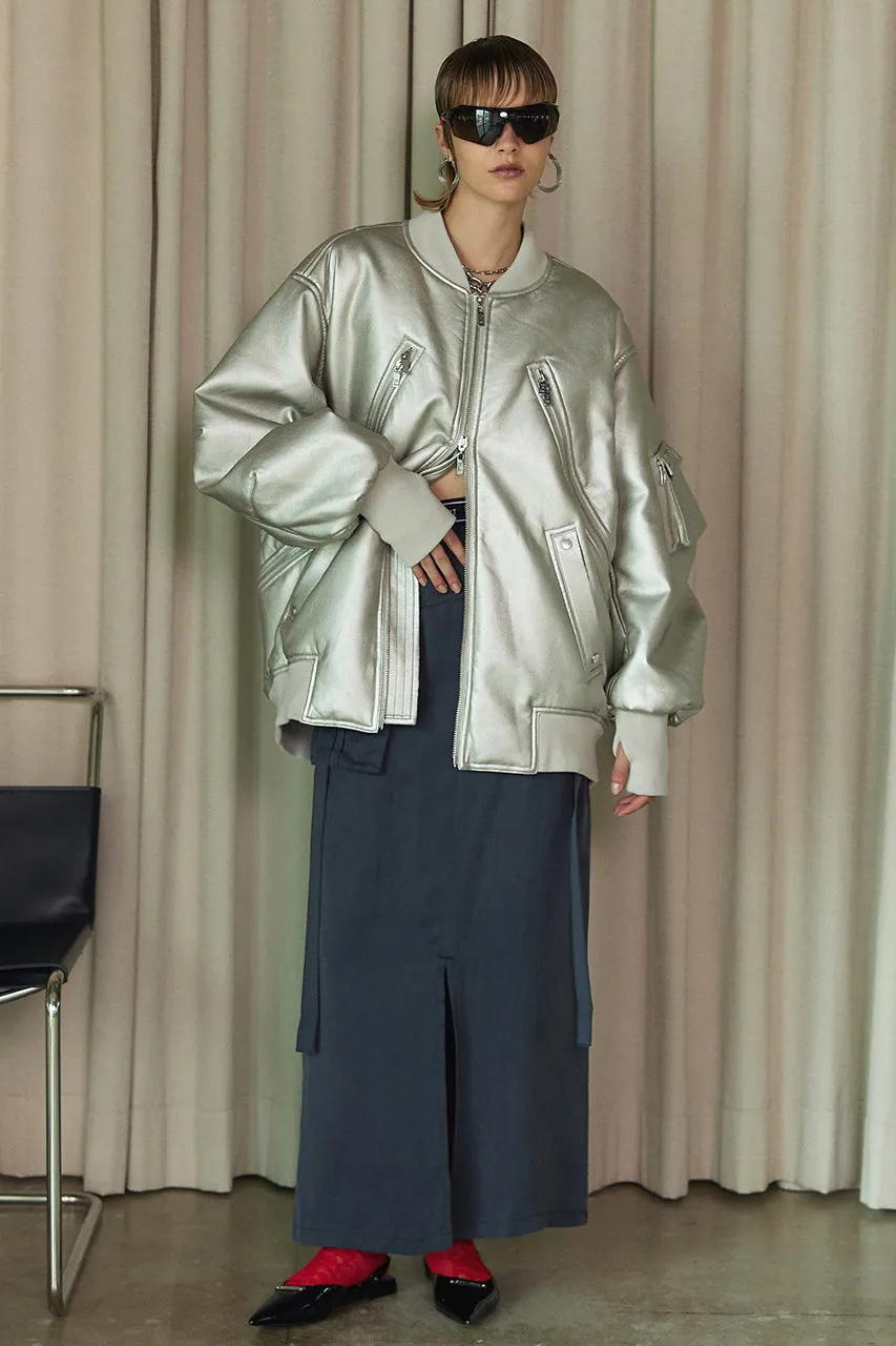 Satin Cargo Skirt - SALE sold by Prank Project product image thumbnail 5