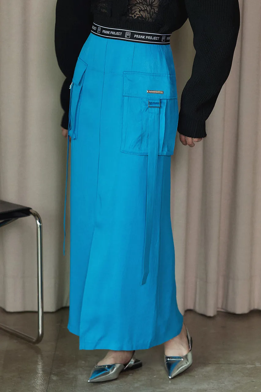 Satin Cargo Skirt - SALE sold by Prank Project
