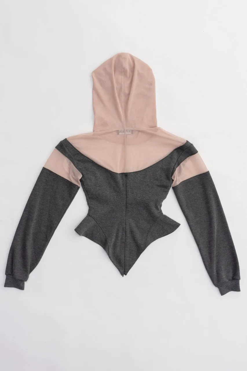 Cut-Out Hoodie - SALE sold by Prank Project product image thumbnail 2