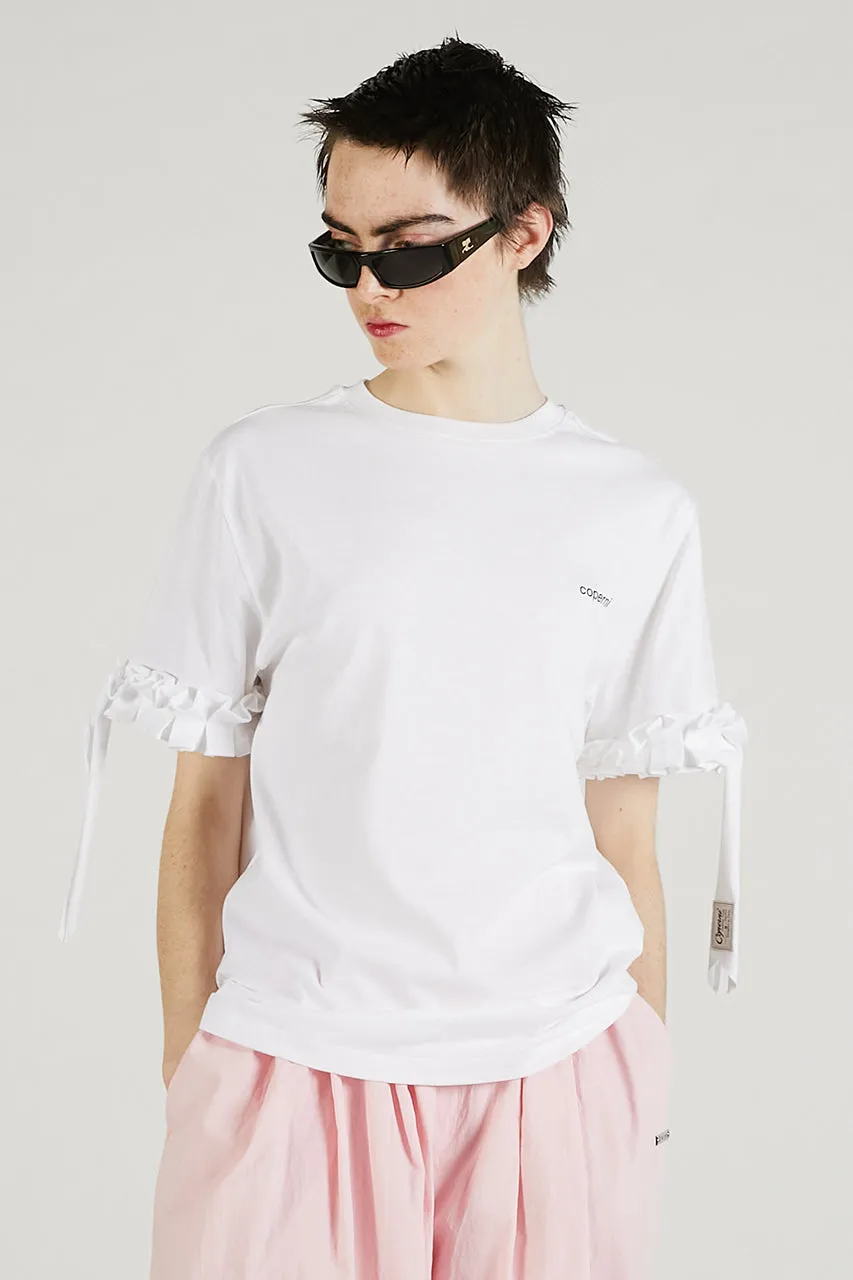 Ruffle Logo Boxy T-Shirt - SALE sold by Prank Project