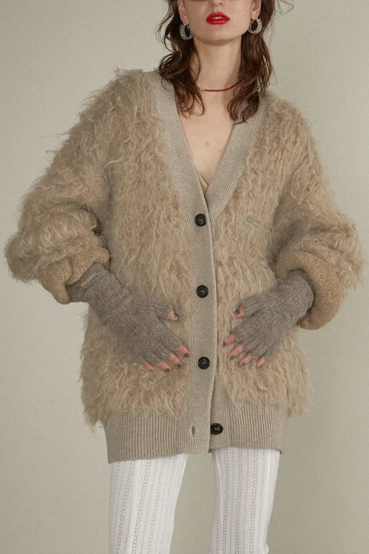 Long Shaggy Cardigan - SALE sold by Prank Project