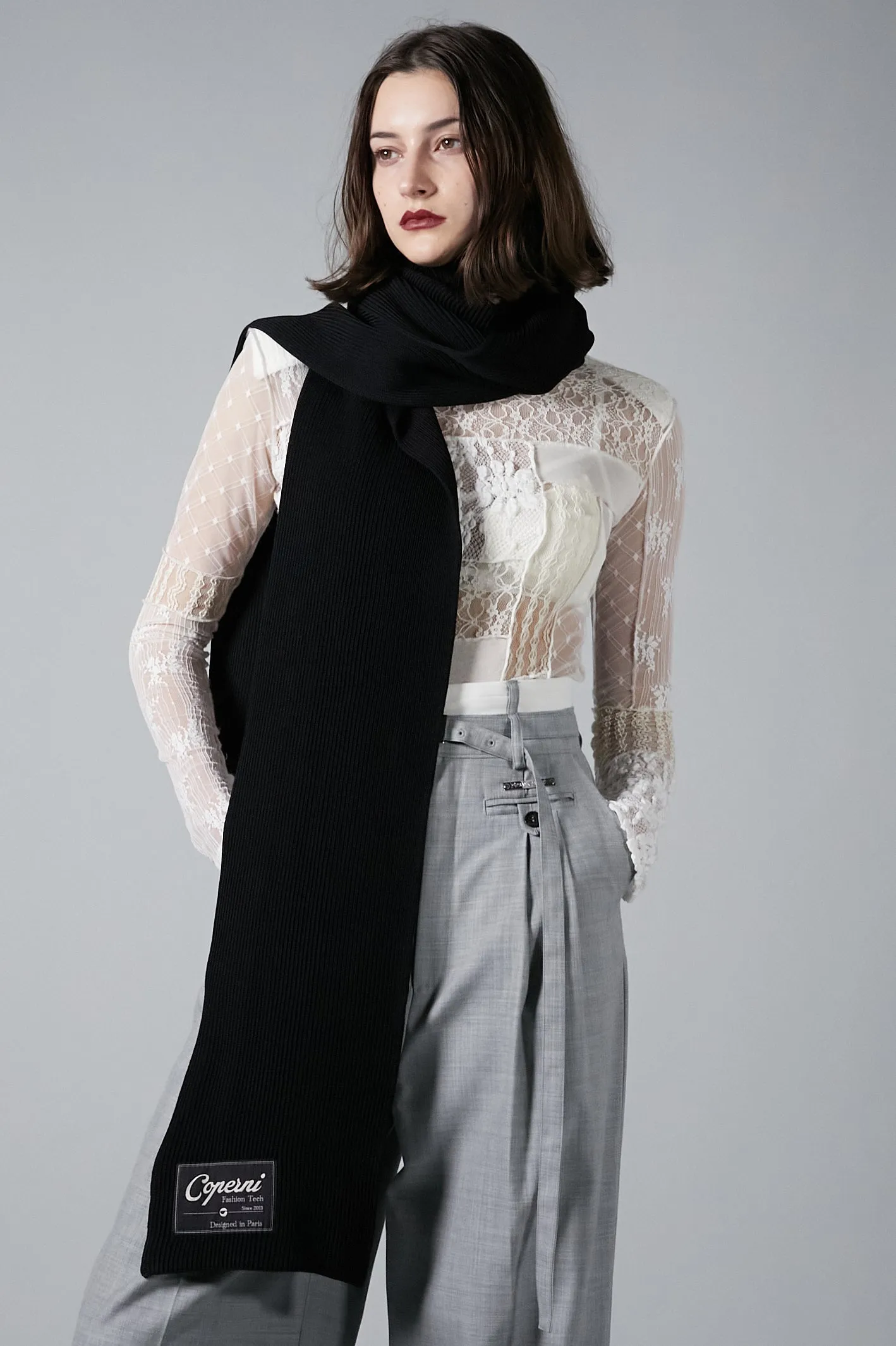 Knitted Collar Scarf - SALE sold by Prank Project product image thumbnail 2