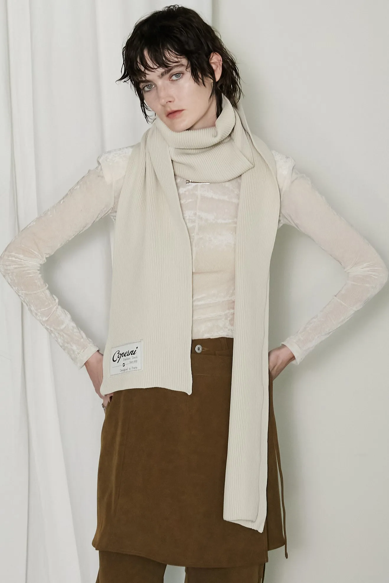 Knitted Collar Scarf - SALE sold by Prank Project product image thumbnail 5