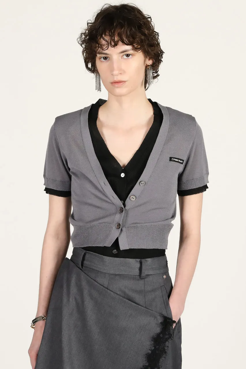 Double Front Knit Cardigan - PRE ORDER sold by Prank Project product image thumbnail 2