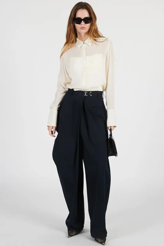 Asymmetrical Drape Pants - 26SUMMER sold by Prank Project