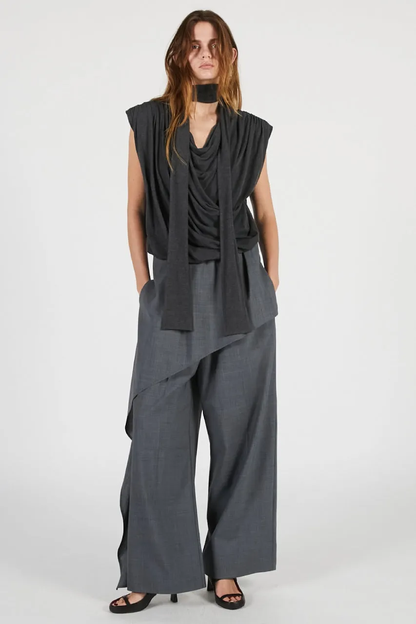 Drape Suiting Pants - 26SUMMER sold by Prank Project product image thumbnail 3