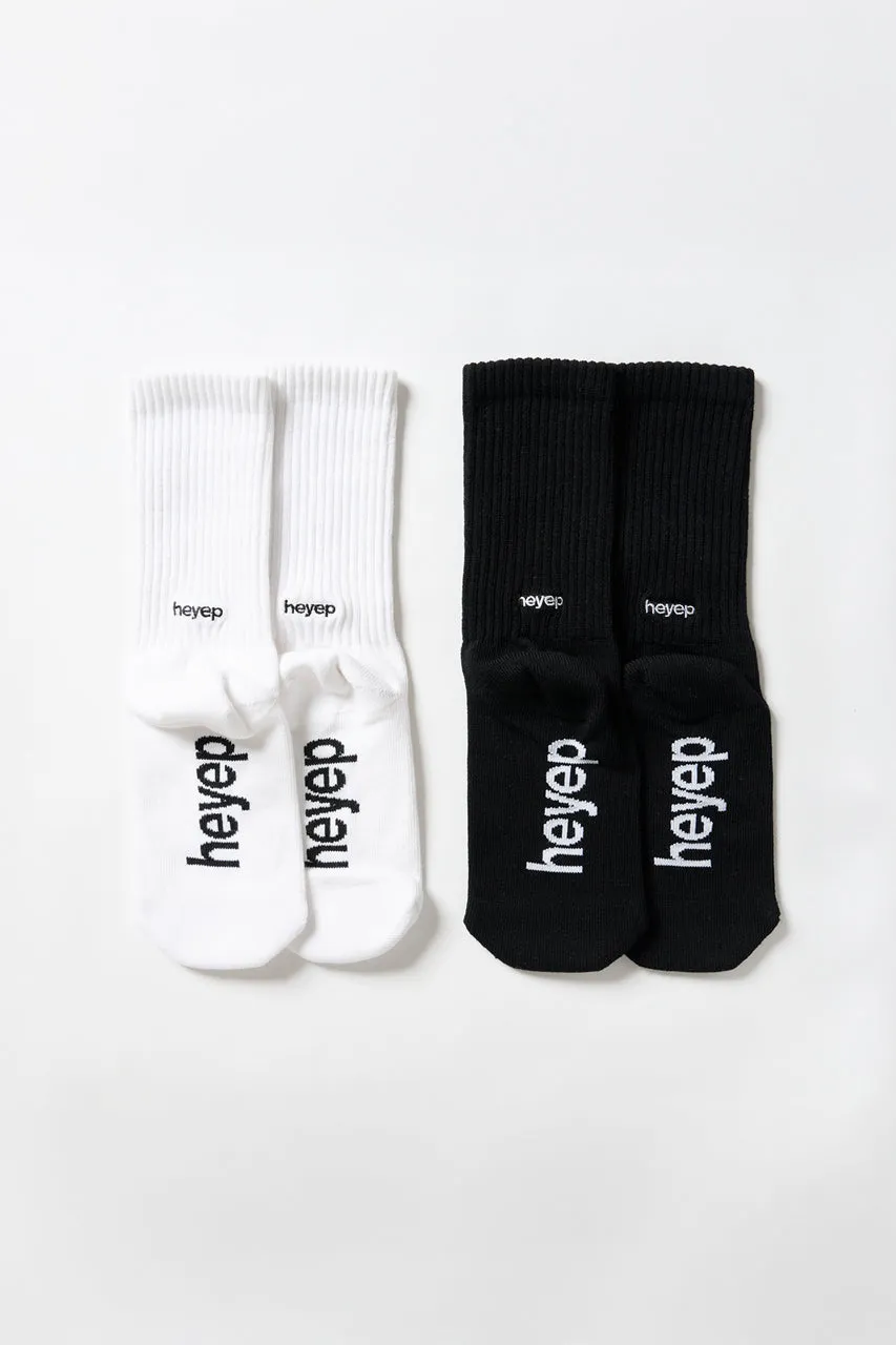 Logo Socks-2 Pair Set sold by Prank Project